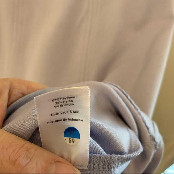 Talbots lavender a line sleeveless dress. Size 12 - Picture 9 of 9